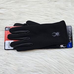 Men's Spyder Leather Palm Gloves Size L